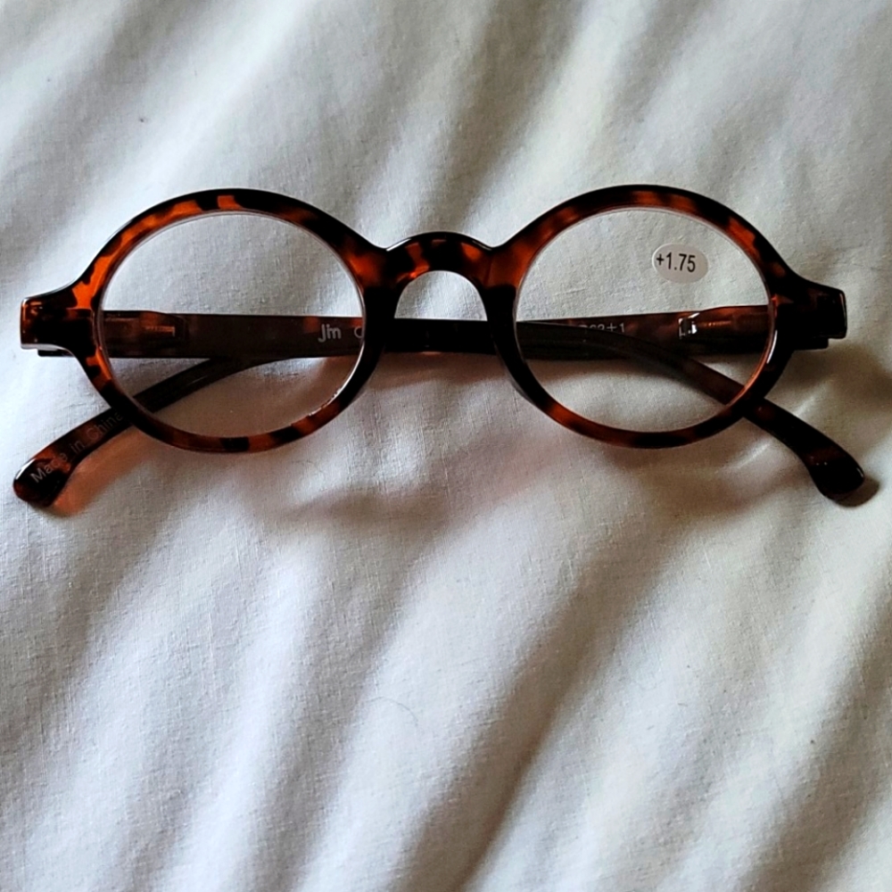 JM Tortoise Shell Design Readers +1.75 NWT